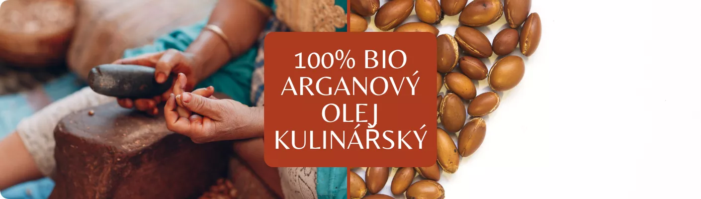 100% arganový olej kulinářský
