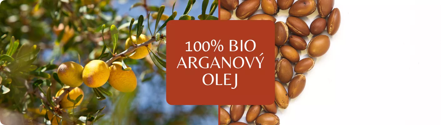 100% bio arganový olej