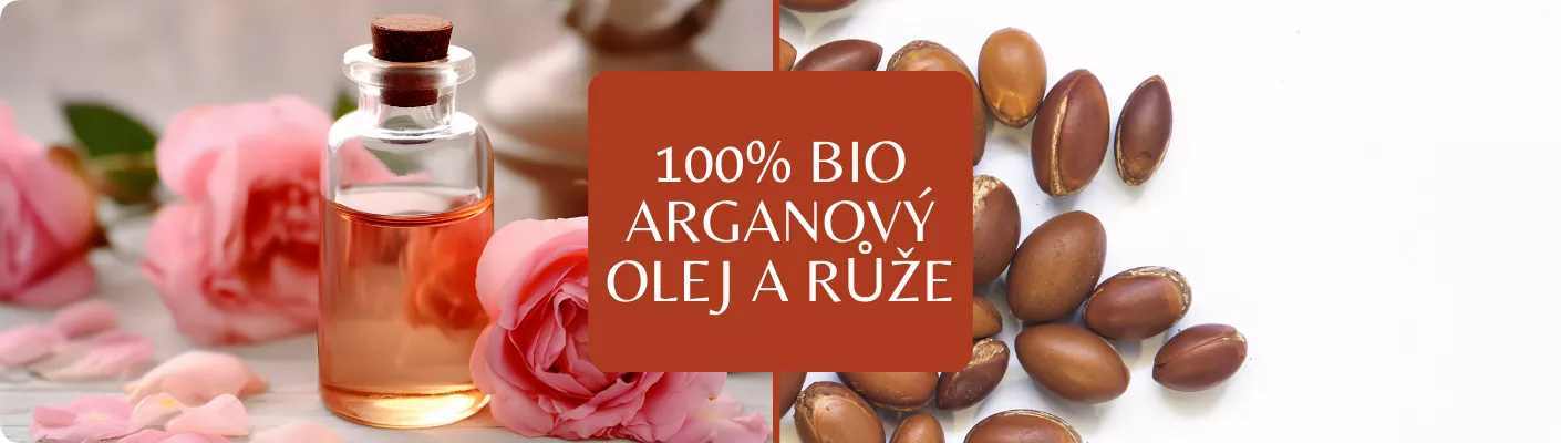 100% arganový olej a rúže