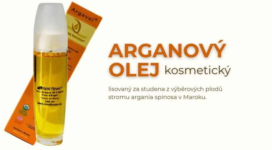 Arganový olej kosmetický