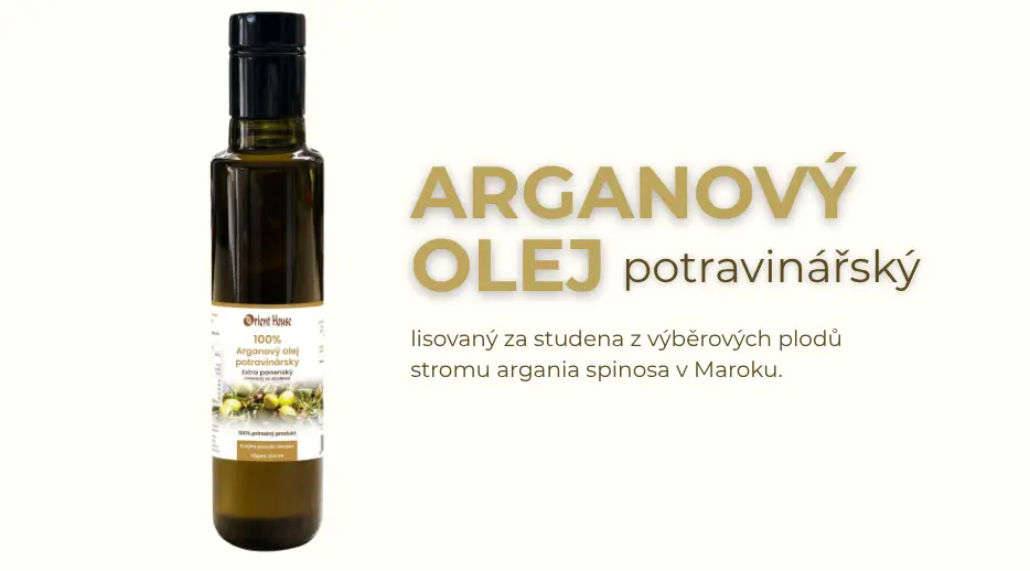 Arganový olej potravinářský