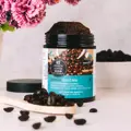 Tělový peeling z kávy, minerálu z Mŕtveho moře a arganovým olejem