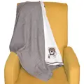 Dětská deka Medvídek matná bílá