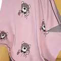 Dětská deka Medvídek růžová