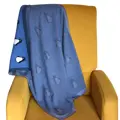Dětská deka Tučňák modrá