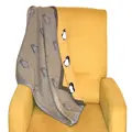 Dětská deka Tučňák žlutá