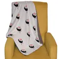 Dětská deka Tukan matná bílá