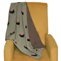 Dětská deka Tukan zelená