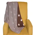Dětská deka Vajíčko kávová
