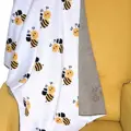 Dětská deka Včelka bílá