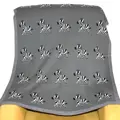 Dětská deka Zebra tmavě zelená