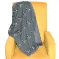 Dětská deka Zebra tmavě zelená