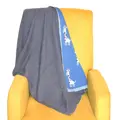 Dětská deka Žirafa modrá