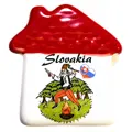 Keramický magnetka domeček zbojníci