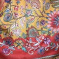 Kalamkari šála Handmade 12