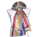 Kalamkari šála Handmade 16