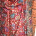Kalamkari šála Handmade 19