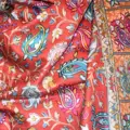 Kalamkari šála Handmade 19