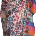 Kalamkari šála Handmade 21