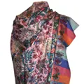 Kalamkari šála Handmade 21
