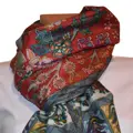 Kalamkari šála Handmade 9
