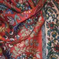 Kalamkari šála Handmade 9