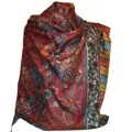 Kalamkari šála Handmade 9
