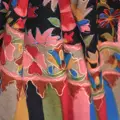 Kalamkari šála Handmade 12