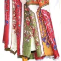 Kalamkari šála Handmade 13