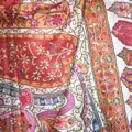 Kalamkari šála Handmade 13