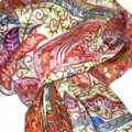 Kalamkari šála Handmade 13