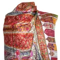 Kalamkari šála Handmade 13