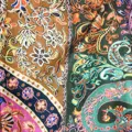 Kalamkari šála Handmade 15