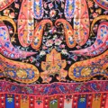 Kalamkari šála Handmade 17