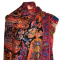 Kalamkari šála Handmade 17