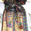 Kalamkari šála Handmade 18