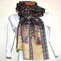 Kalamkari šála Handmade 18