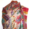 Kalamkari šála Handmade 9