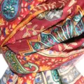 Kalamkari šála Handmade 9