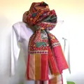 Kalamkari šála Handmade 9