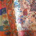 Kalamkari šála Handmade 24