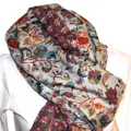 Kalamkari šála Handmade 12