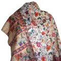 Kalamkari šála Handmade 12