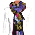 Šála malovaná 130