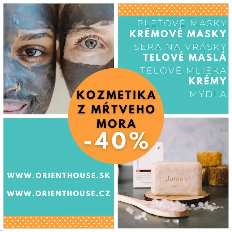 Kozmetika z Mŕtveho mora s vitamínmi | orienthouse.sk Kvalitná prírodná kozmetika z Mŕtveho mora