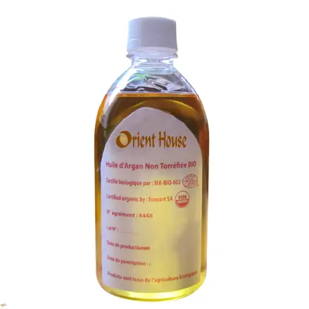 Arganový olej kosmetický bio 500ml