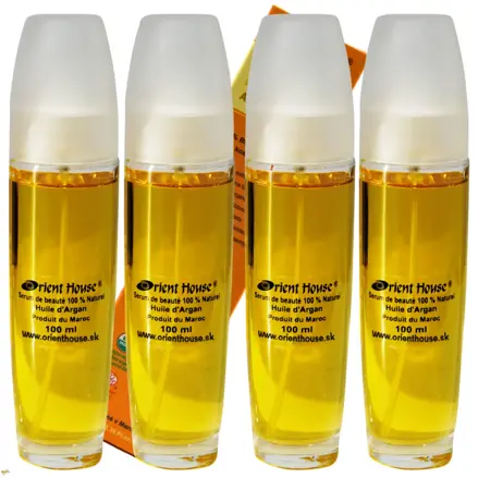 Arganový olej kosmetický bio 4x100ml