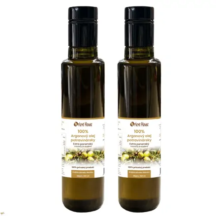 Arganový olej potravinářský 2x250ml