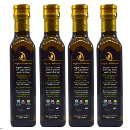 Arganový olej potravinářský 4x250ml