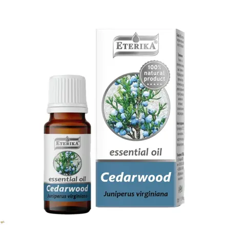 100% přírodní esenciální olej Cedrové dřevo 10ml